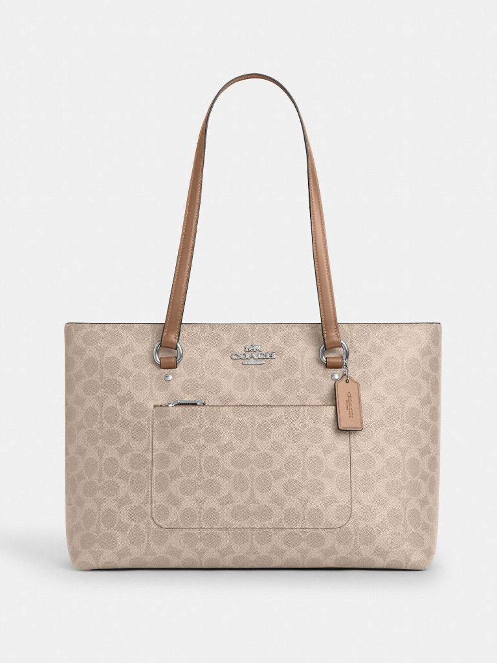 Coach Station Tote Bag In Signature Canvas